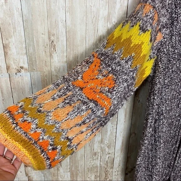 Free People Birds of a Feather Knit Boho Cardigan Size‎ XS/S